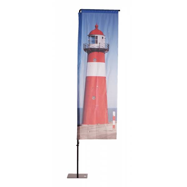 Beach Flag Alu Square Graphic 85 x 375 cm (BFAS375G)