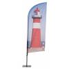 Beach Flag Alu Wind Graphic 89 x 395 cm (BFAW395G) - 0