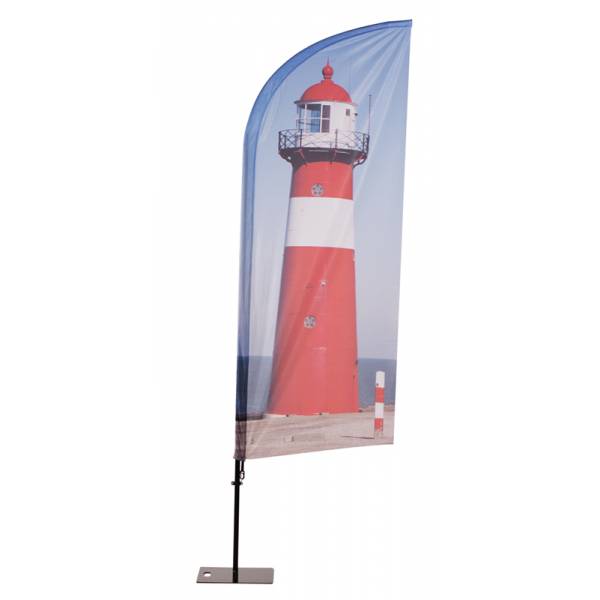 Beach Flag Alu Wind Graphic 89 x 200 cm (BFAW200G)