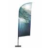 Beach Flag Alu Wind 205 cm Total Height Luxurious Bag - 0