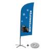 Beach Flag Alu Wind Complete Set Winter Tires French - 1