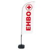 Beach Flag Alu Wind Set 310 With Water Tank Design First Aid - 1