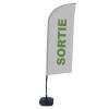Beach Flag Alu Wind Set 310 With Water Tank Design Exit - 6