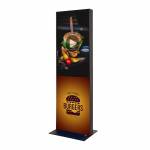 Digital Fabric Totem With 55" Samsung Screen