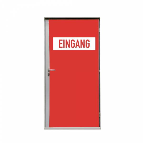 Door Wrap 80 cm Entrance Red German