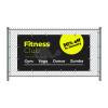 Fence banner with grommets 300 x 140 cm - 1