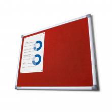 SCRITTO® Szövet tábla Piros 90x120