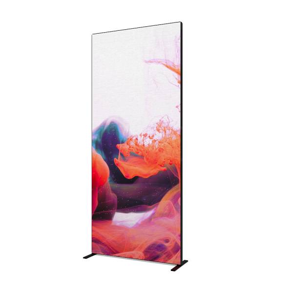 FlexFrame Wall Set 100 x 230 cm Black (incl. Extension Set 30 cm)