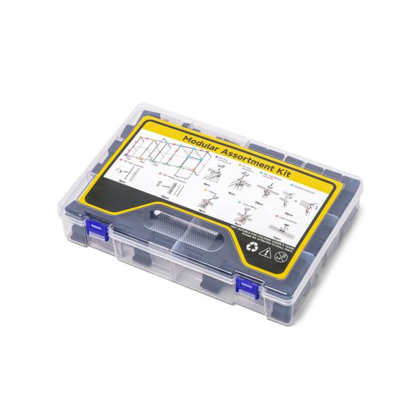 FlexFrame csatlakozókészlet | Fekete