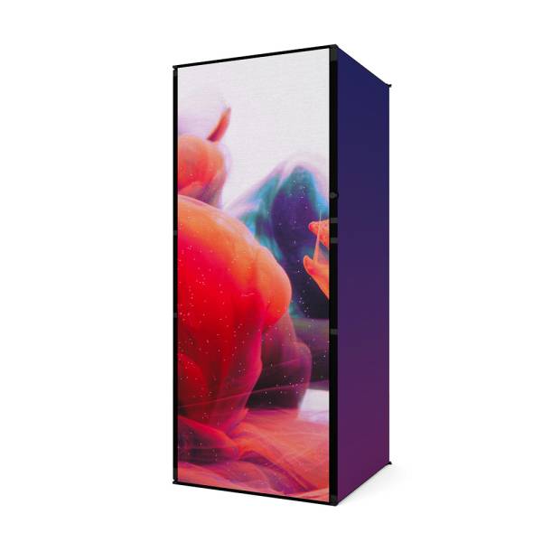 FlexFrame Raktár szett | 98 x 250 cm | fekete