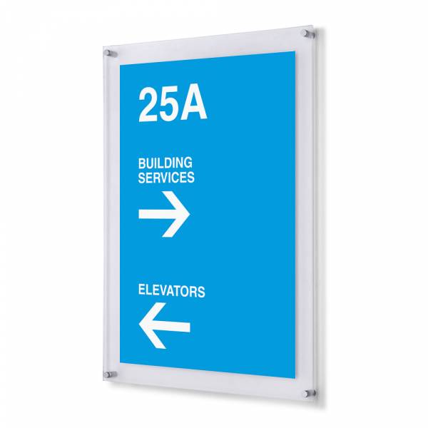 BRACKET Fali Plakáttartó Panel |  A2