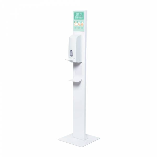 Hand Sanitiser Design Stand With Manual Dispenser