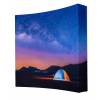 Pop-Up Impress Curved curved graphic frontside With Sides 3 x 3 LED - 0