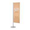 Indoor Flag Pole Silver Size L - 0
