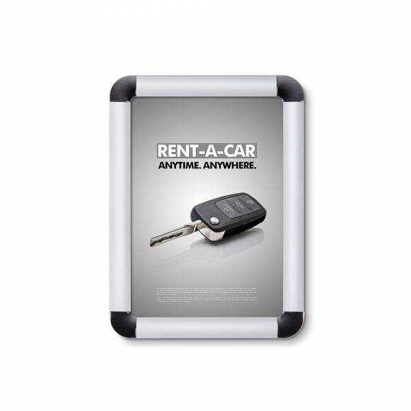 SNAPFRAME Plakátkeret | (A5) | Lekerekített sarok | 20mm