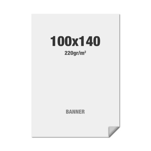 Premium banner nyomtatás No Curl 220g/m2, matt felület, 1000x1400mm