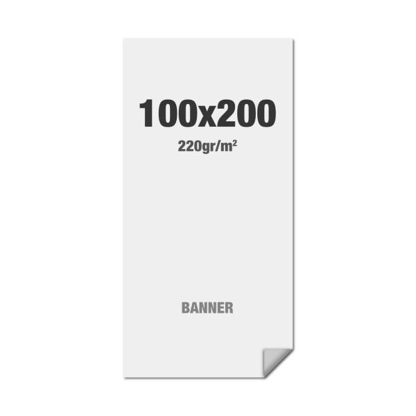 Premium banner nyomtatás No Curl 220g/m2, matt felület, 1000x2000mm