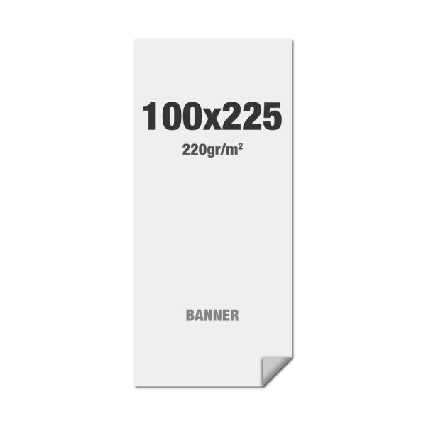 Premium banner nyomtatás No Curl 220g/m2, matt felület, 1000 x 2250 mm