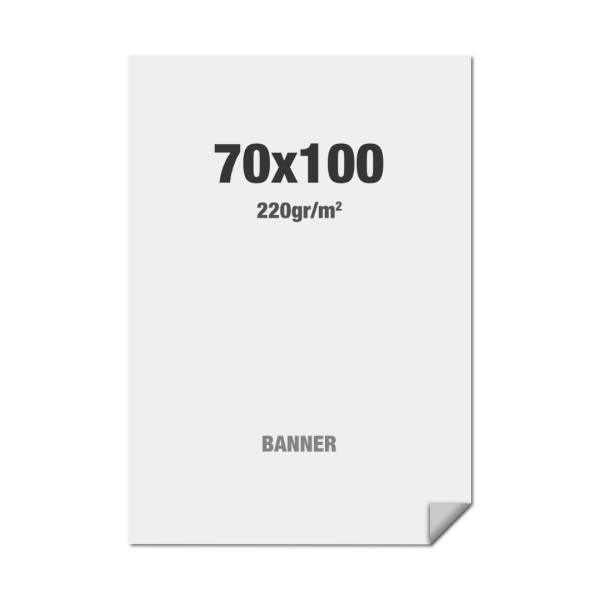 Premium banner nyomtatás No Curl 220g/m2, matt felület, 700x1000mm