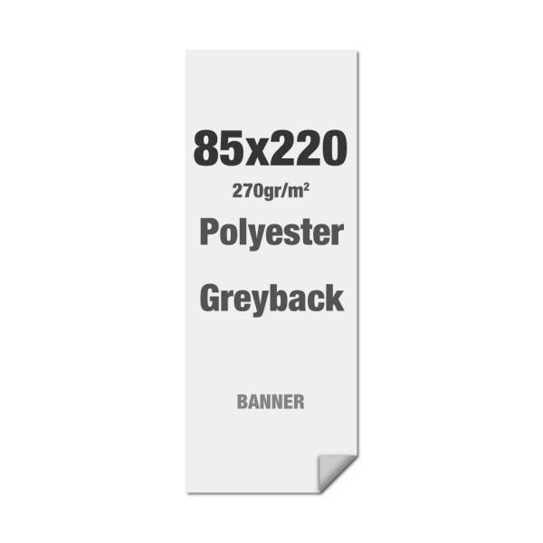 Polyester Greyback 270 g/m2 85 x 220 cm PVC Free