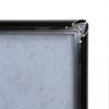 Menu Board Design Standard Black 25 mm Mitred Corners A4 - 16