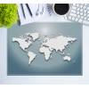 Placemat World Map Green - 6