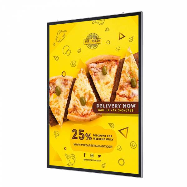 LED Magnetic Poster Frame Double-Sided 100 x 140 cm