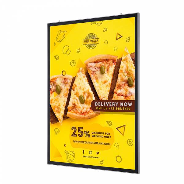 LED Magnetic Poster Frame Double-Sided A0