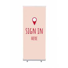 Roll-Banner Budget 85 Complete Set Sign In Here