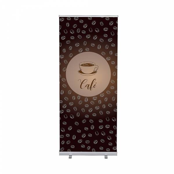 Roll-Banner Budget 85 Complete Set Coffee French