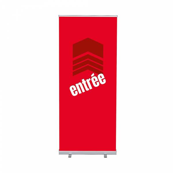 Roll-Banner Budget 85 Complete Set Entrance Red French