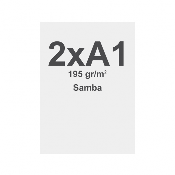 Fabric Frame Graphic Samba (SEG) 195g/m2 Sublimation Print 2x A1