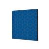 Textile Wall Decoration SET 40 x 40 Hexagon Blue - 4