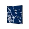 Textile Wall Decoration SET 40 x 40 Japanese Blossom Blue - 3