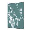 Textile Wall Decoration SET 40 x 40 Japanese Blossom Green - 5