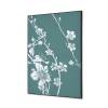 Textile Wall Decoration SET A2 Japanese Blossom Green - 10