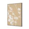 Textile Wall Decoration Japanese Blossom Beige - 11