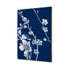 Textile Wall Decoration SET A2 Japanese Blossom Blue - 13