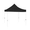Tent Steel 3 x 3 Set Canopy Black - 2