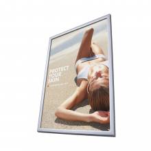 Kirakati plakátkeret A2, szögletes sarok, 25 mm