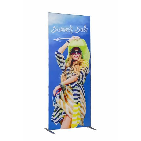 Zipper-Banner Slim Graphic Double-Sided 80 x 200 cm