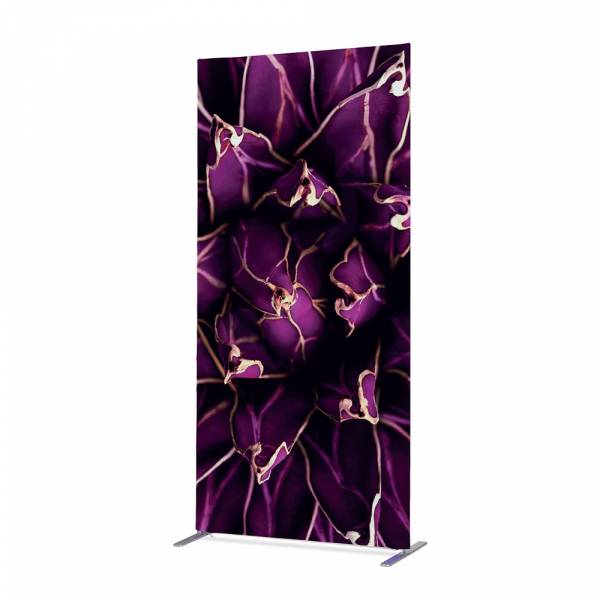 Textile Room Divider Deco 100-200 Cactus Purple ECO print material