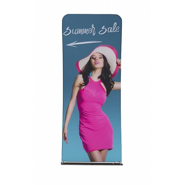 Zipper-Wall Banner Graphic Double-Sided 100 x 300 cm