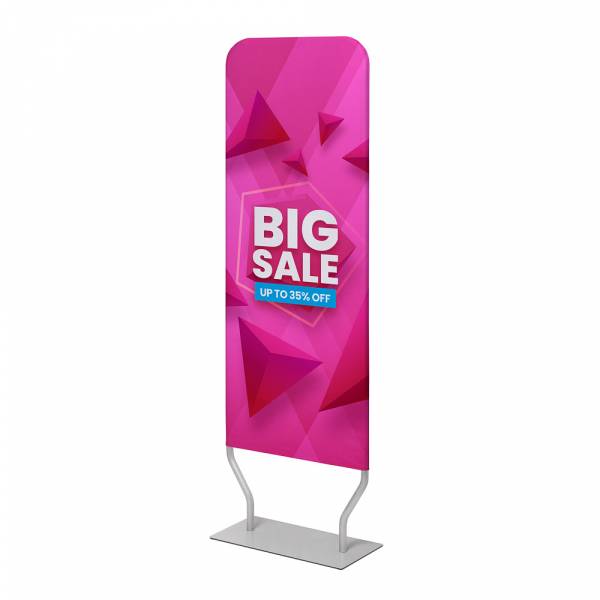 Fabric Banner Sleeve Graphic 80 x 220 cm Single-Sided
